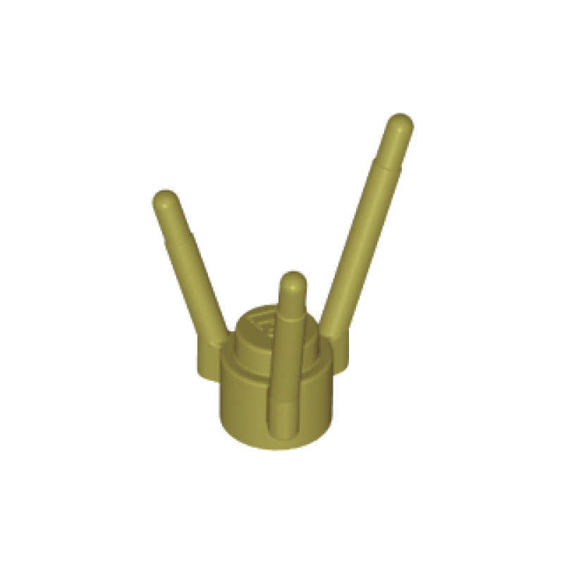 Plant, Bloem Stengel Olive Green